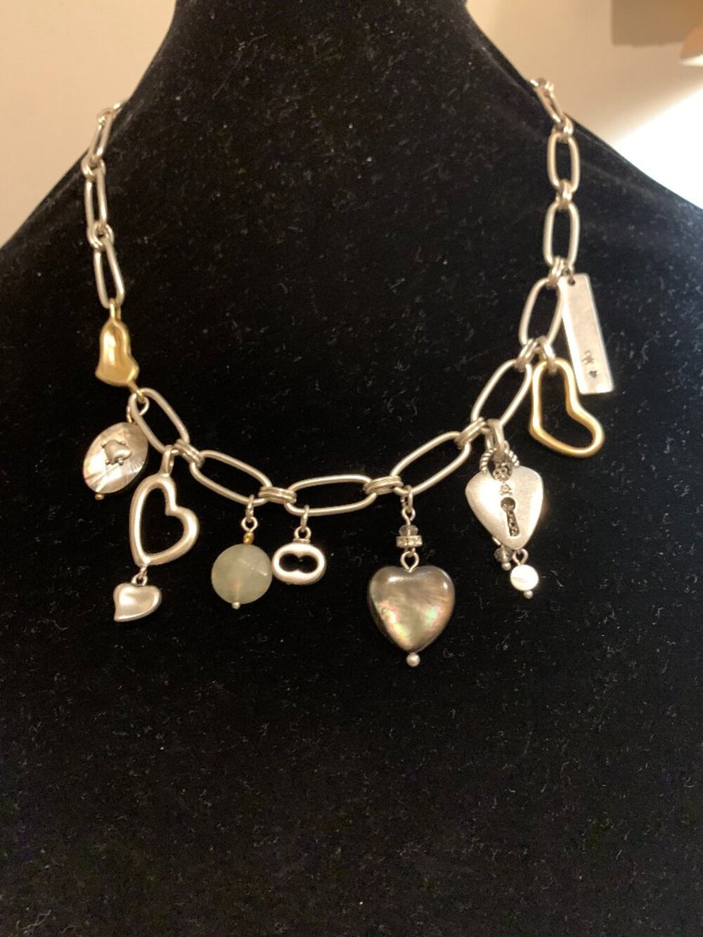 Silver Charm Necklace